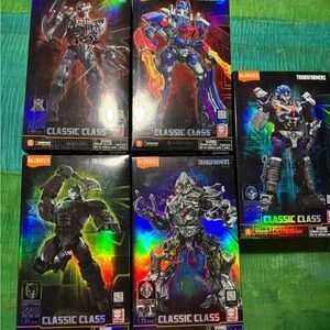 Transformers Classic Class Action Figures Blokees Set